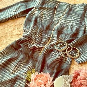 Open back mini dress